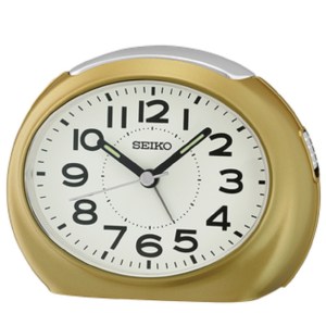 Seiko Metallic Gold Tokai Bedside Alarm Clock 1 Seiko Metallic Gold Tokai Bedside Alarm Clock 1