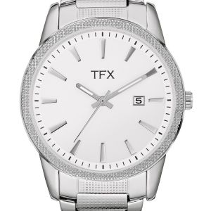 Bulova TFX Collection Men%27s Round Dial Steel Bracelet Watch w/ Swarovski Crystals 1 Bulova TFX Collection Men%27s Round Dial Steel Bracelet Watch w/ Swarovski Crystals 1