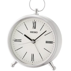 Seiko Ming Aluminum Silver Bedside Alarm Clock 1 Seiko Ming Aluminum Silver Bedside Alarm Clock 1