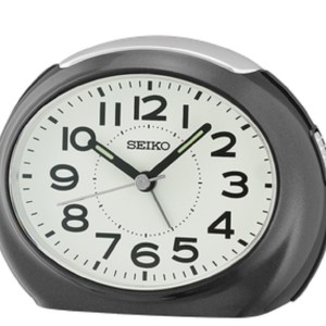 Seiko Tokai Metallic Black Bedside Alarm Clock 1 Seiko Tokai Metallic Black Bedside Alarm Clock 1