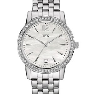 Bulova TFX Collection Ladies Steel Bracelet Watch with Swarovski Crystals 1 Bulova TFX Collection Ladies Steel Bracelet Watch with Swarovski Crystals 1