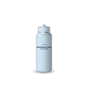 HydraPeak 32oz Stainless Steel Insulated Water Bottle With Spill Proof Straw Lid And Rubber Boot 2