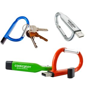 2GB Keychain Carabiner USB Flash Drive 1 2GB Keychain Carabiner USB Flash Drive 1