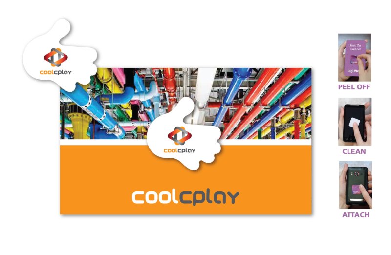 Full Color Screen Cleaner Sticker - Hand Shape (1.76"x 1.77") 1 Full Color Screen Cleaner Sticker - Hand Shape (1.76"x 1.77") 1