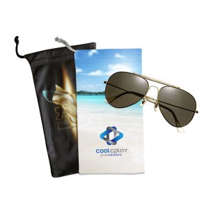 4" x 8" Digitally imprinted Glasses Pouch 1 4" x 8" Digitally imprinted Glasses Pouch 1