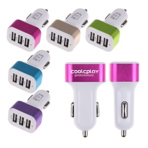 3 Port USB Car Charger Adapter 1 3 Port USB Car Charger Adapter 1