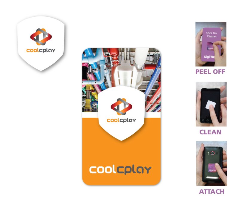 Full Color Screen Cleaner Sticker - Shield Shape (1.20"x 1.40") 1 Full Color Screen Cleaner Sticker - Shield Shape (1.20"x 1.40") 1