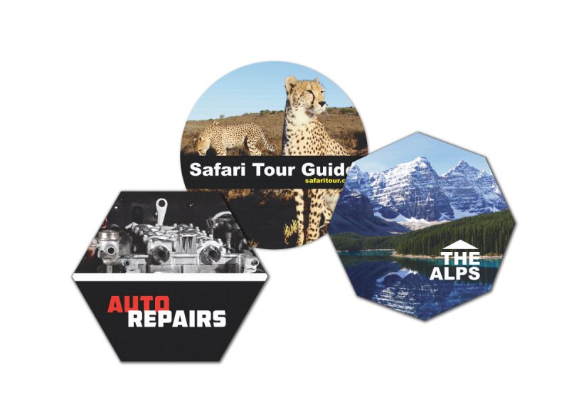 Any Custom Shape Best Quality MicroFiber Cloth 6" Longest Diameter 1 Any Custom Shape Best Quality MicroFiber Cloth 6" Longest Diameter 1