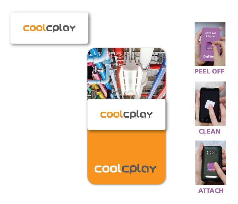 Full Color Screen Cleaner Sticker - Rectangle Shape (2"x 0.80") 1 Full Color Screen Cleaner Sticker - Rectangle Shape (2"x 0.80") 1