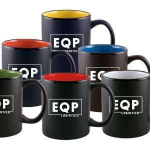 11 Oz. Matte Mug with Glossy Interior 1 11 Oz. Matte Mug with Glossy Interior 1