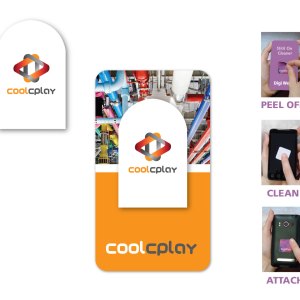 Full Color Screen Cleaner Sticker - Dome Shape (1.20"x 1.90") 1 Full Color Screen Cleaner Sticker - Dome Shape (1.20"x 1.90") 1