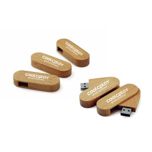 128 MB Wooden Swivel USB Flashdrive 1 128 MB Wooden Swivel USB Flashdrive 1