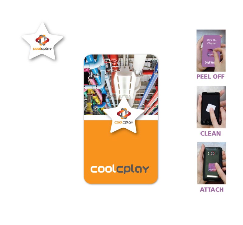 Full Color Screen Cleaner Sticker - Star Shape (1.18"x 1.18") 1 Full Color Screen Cleaner Sticker - Star Shape (1.18"x 1.18") 1