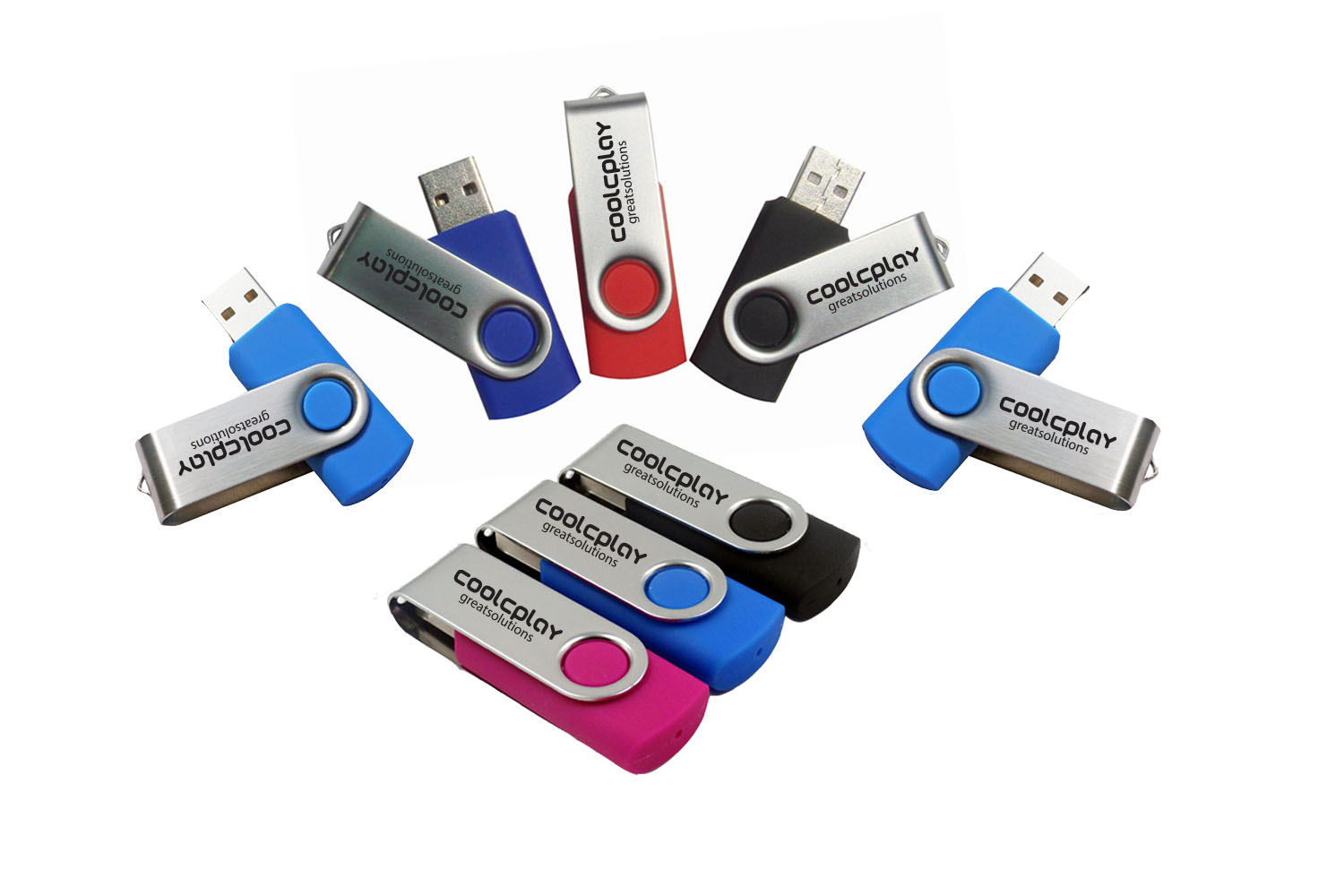 Colorful 128 MB USB Flashdrive With Swivel Cap 1 Colorful 128 MB USB Flashdrive With Swivel Cap 1