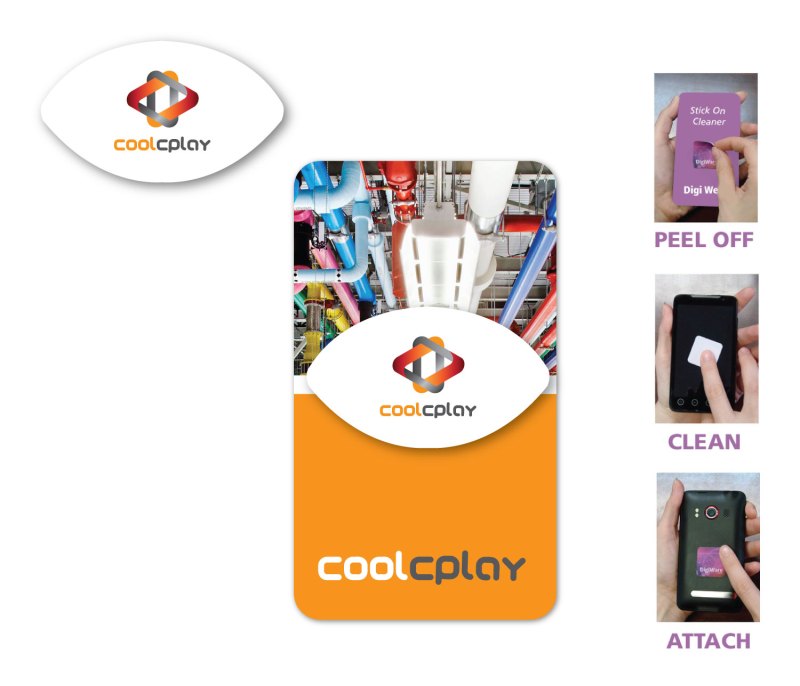 Full Color Screen Cleaner Sticker - Football Shape (1.08"x 1.85") 1 Full Color Screen Cleaner Sticker - Football Shape (1.08"x 1.85") 1