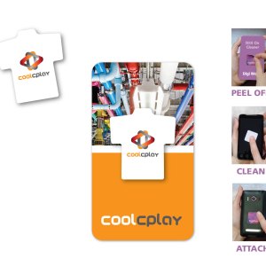 Full Color Screen Cleaner Sticker - Shirt Shape (1.30"x 1.40") 1 Full Color Screen Cleaner Sticker - Shirt Shape (1.30"x 1.40") 1