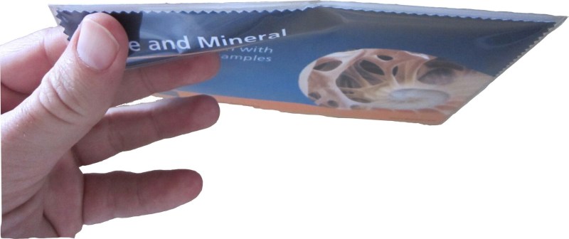 Clear Thin Plastic Envelope for MicroFiber Cloths 1 Clear Thin Plastic Envelope for MicroFiber Cloths 1