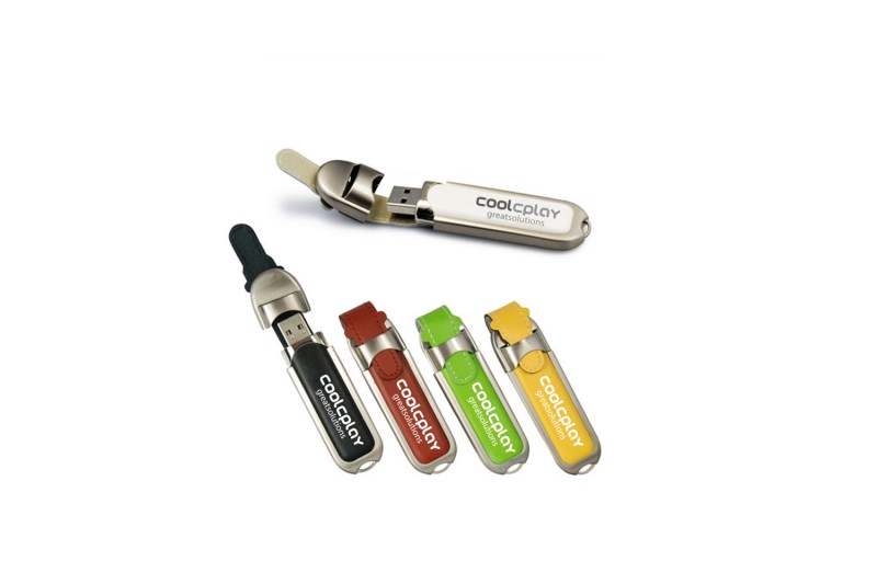2 GB Colorful Leather and Metal USB Flashdrive 1 2 GB Colorful Leather and Metal USB Flashdrive 1