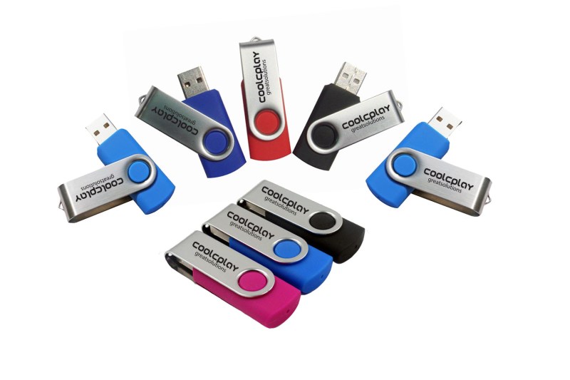 Colorful 4 GB USB Flashdrive w/ Swivel Cap 1 Colorful 4 GB USB Flashdrive w/ Swivel Cap 1