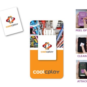 Full Color Screen Cleaner Sticker - Rectangle Shape (1.10"x 1.50") 1 Full Color Screen Cleaner Sticker - Rectangle Shape (1.10"x 1.50") 1