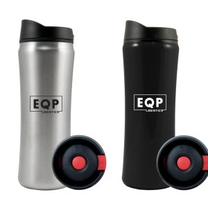 14 Oz. Sleek Stainless Steel Travel Tumbler 1 14 Oz. Sleek Stainless Steel Travel Tumbler 1