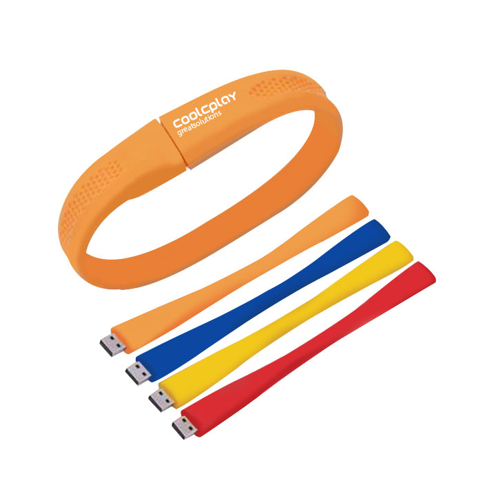1GB Silicone Bracelet USB Flash Drive 1