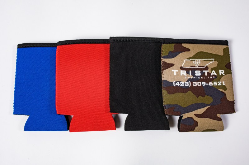 REAL Neoprene Can Cooler w/Black Rim 1 REAL Neoprene Can Cooler w/Black Rim 1