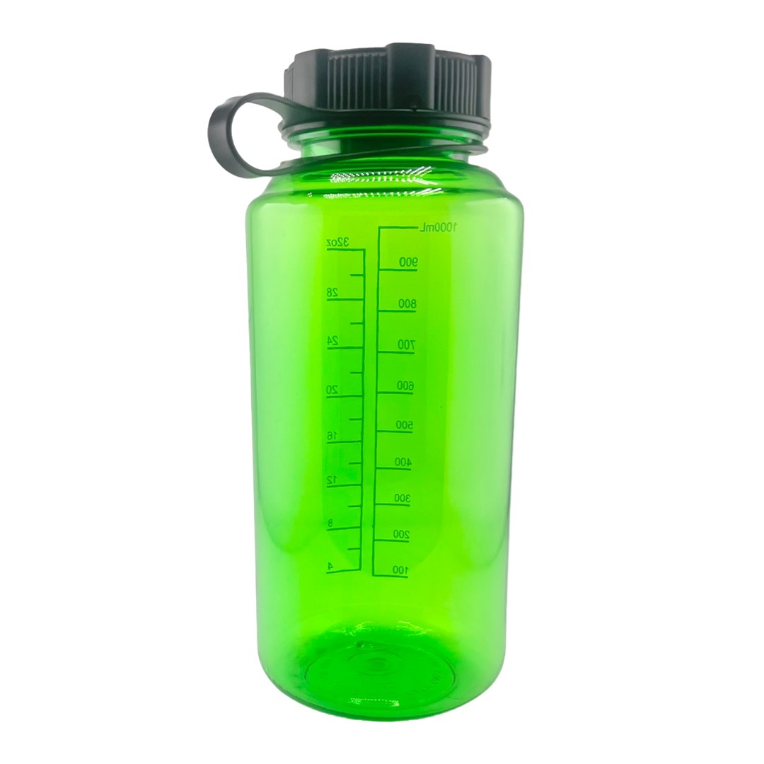 32 Oz. Water Bottle w/Strap Lid & Graduated Scale 2
