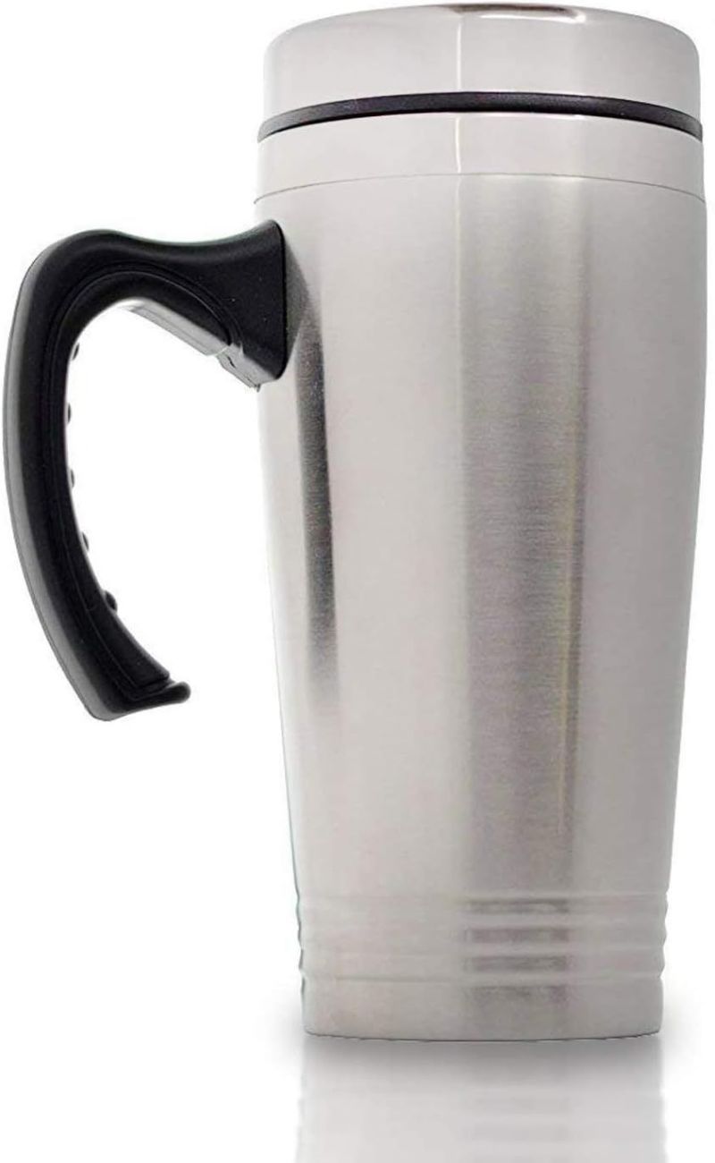 16 Oz. Silver Double Wall 18/8 Stainless Steel Tumbler 2 16 Oz. Silver Double Wall 18/8 Stainless Steel Tumbler 2