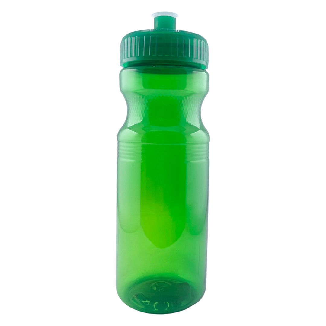 24 Oz. Colored Bike Bottle w/Push Pull Cap 1
