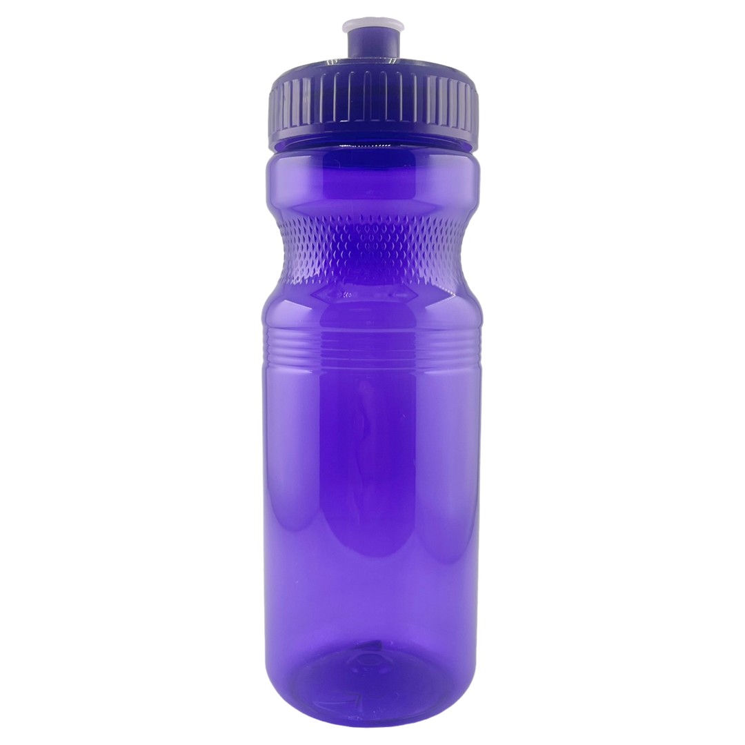 24 Oz. Colored Bike Bottle w/Push Pull Cap 1