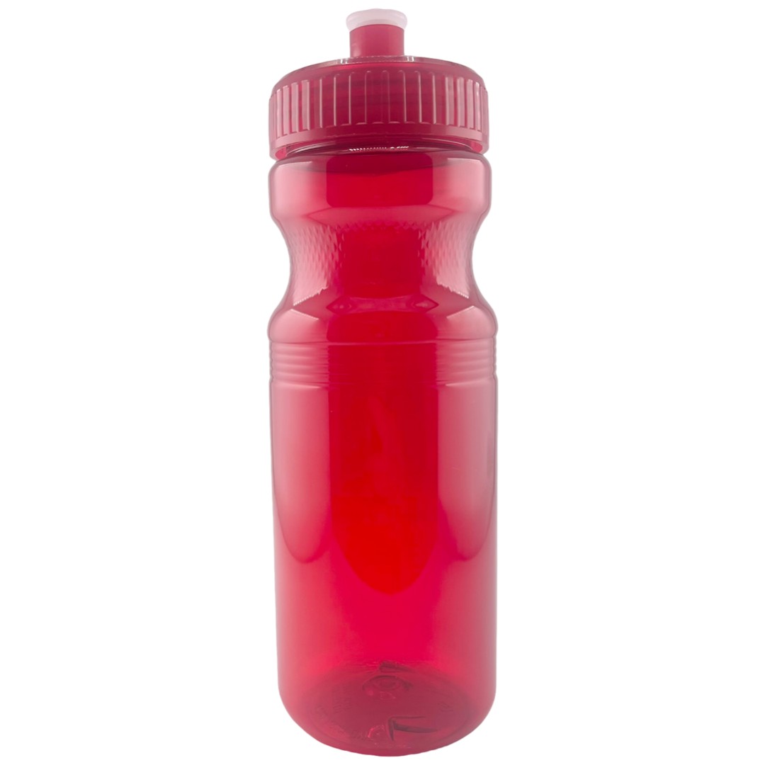 24 Oz. Colored Bike Bottle w/Push Pull Cap 1