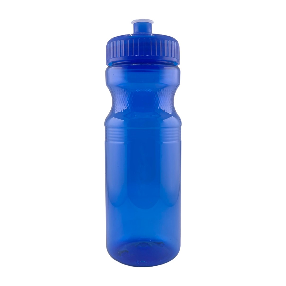 24 Oz. Colored Bike Bottle w/Push Pull Cap 1