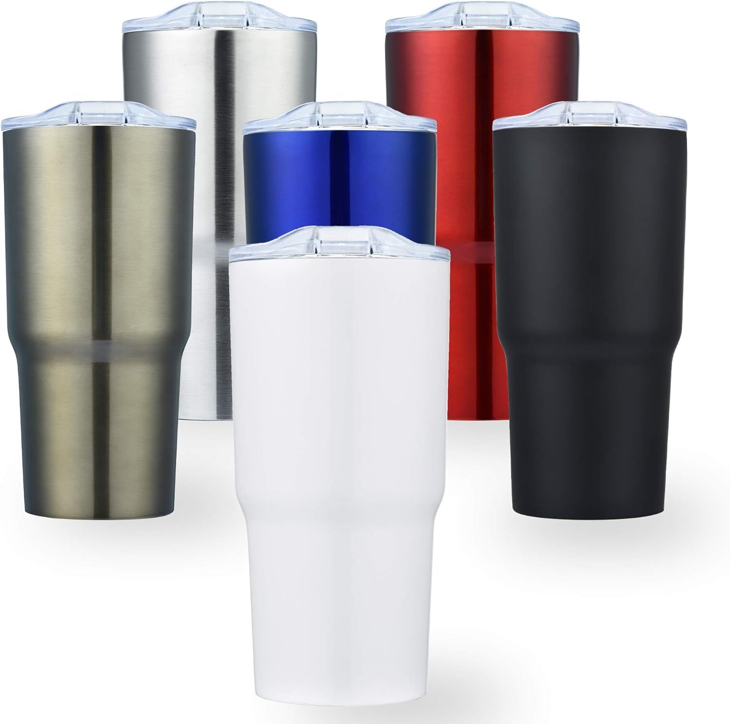 24 Oz. Vacuum Insulated Stainless Steel Tumbler w/Copper Lining & Slider Lid 2