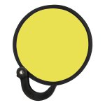 Flexible Nylon Collapsible Folding Fan w/Handle 2 Flexible Nylon Collapsible Folding Fan w/Handle 2