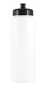 32 Oz. White Sports Bottle 2 32 Oz. White Sports Bottle 2