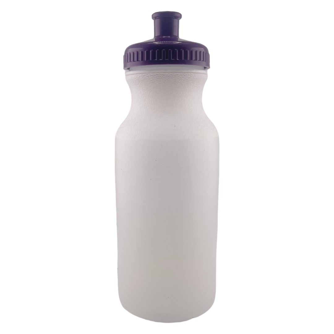 20 Oz. Colored Bike Bottle w/Push Pull Cap 1