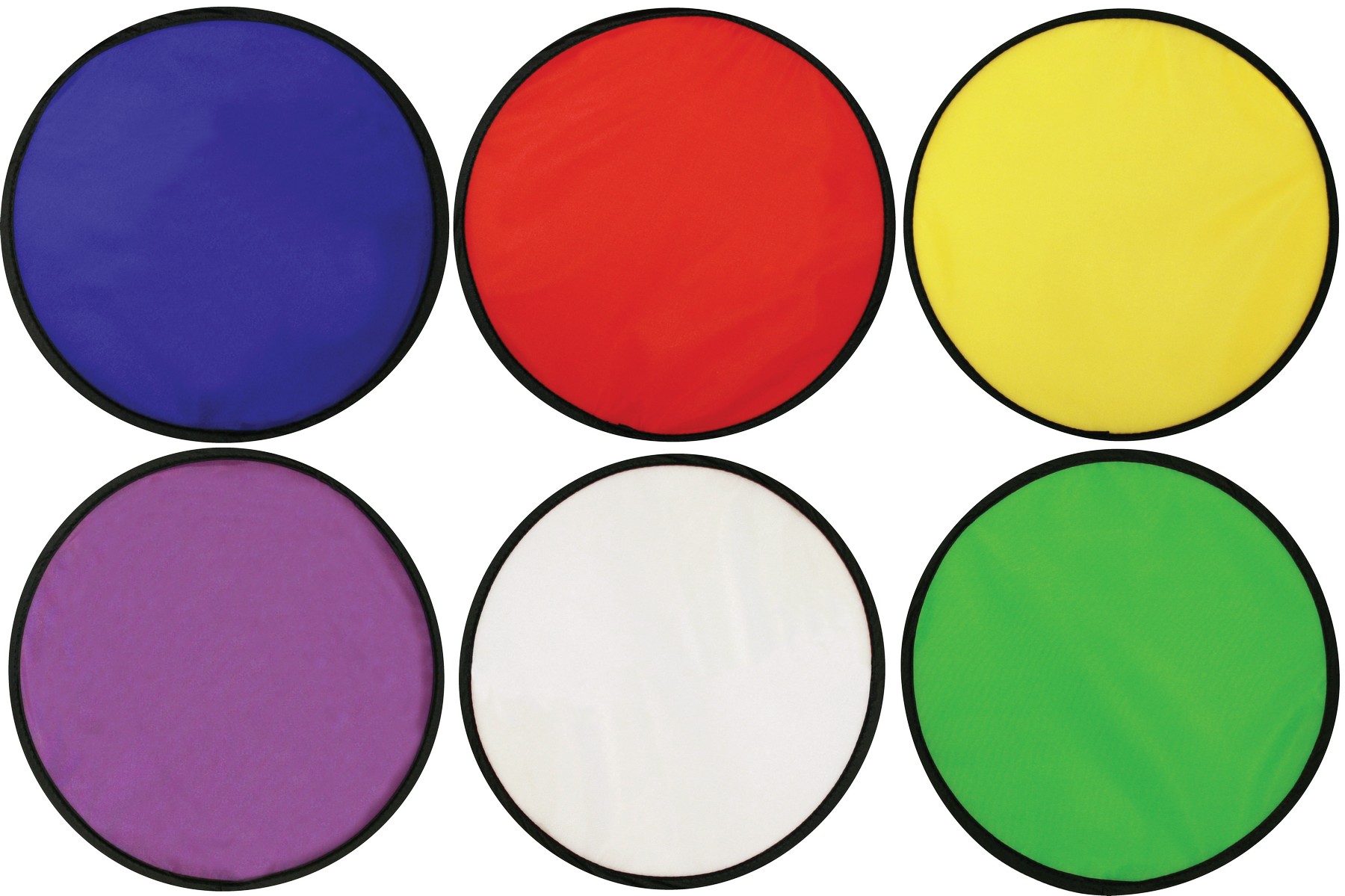 Flexible Nylon Flying Disc w/Matching Pouch 1