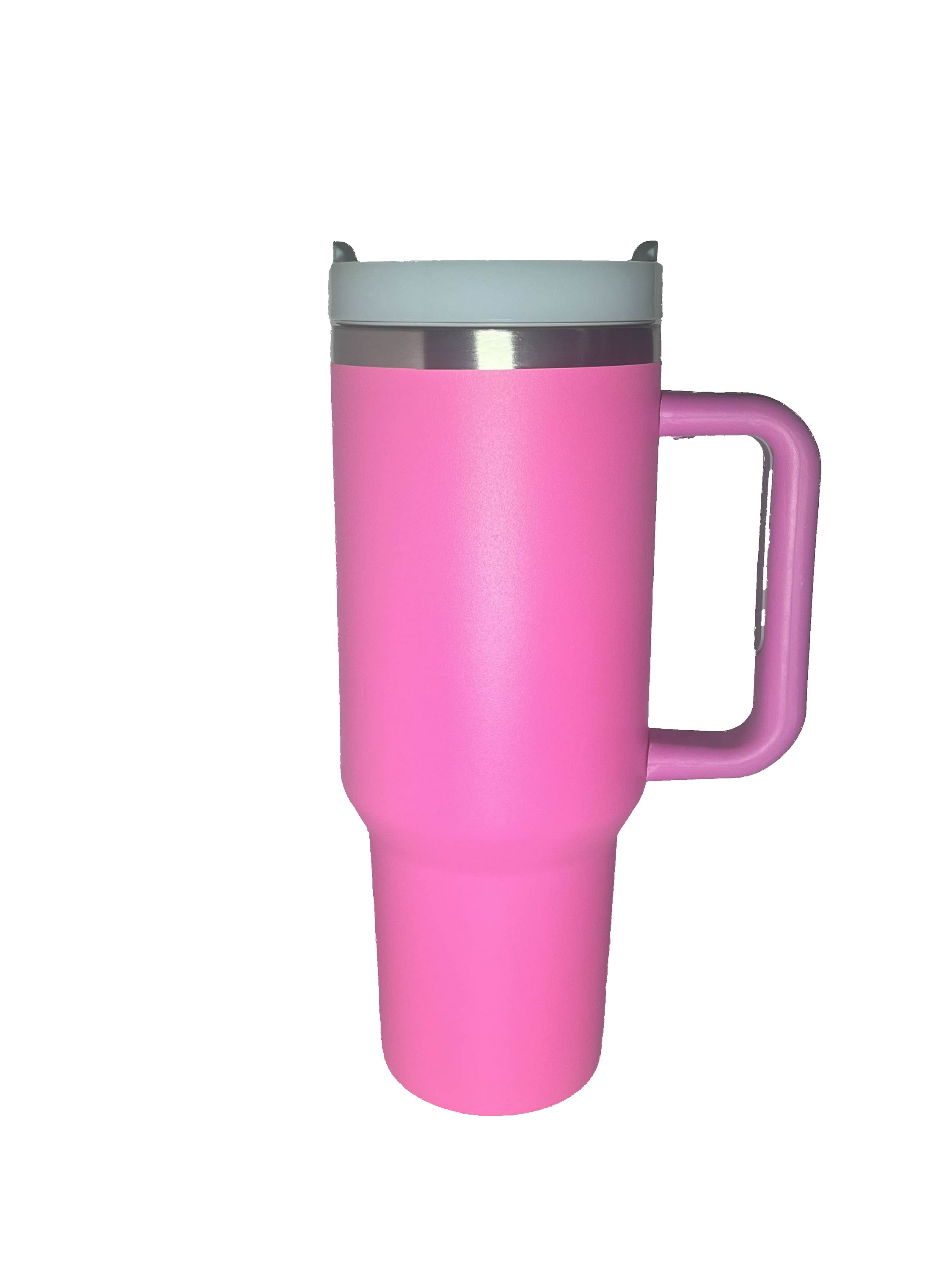 40 Oz. Vacuum Insulated Stainless Steel Tumbler w/Copper Lining, Lid, & Handle 1