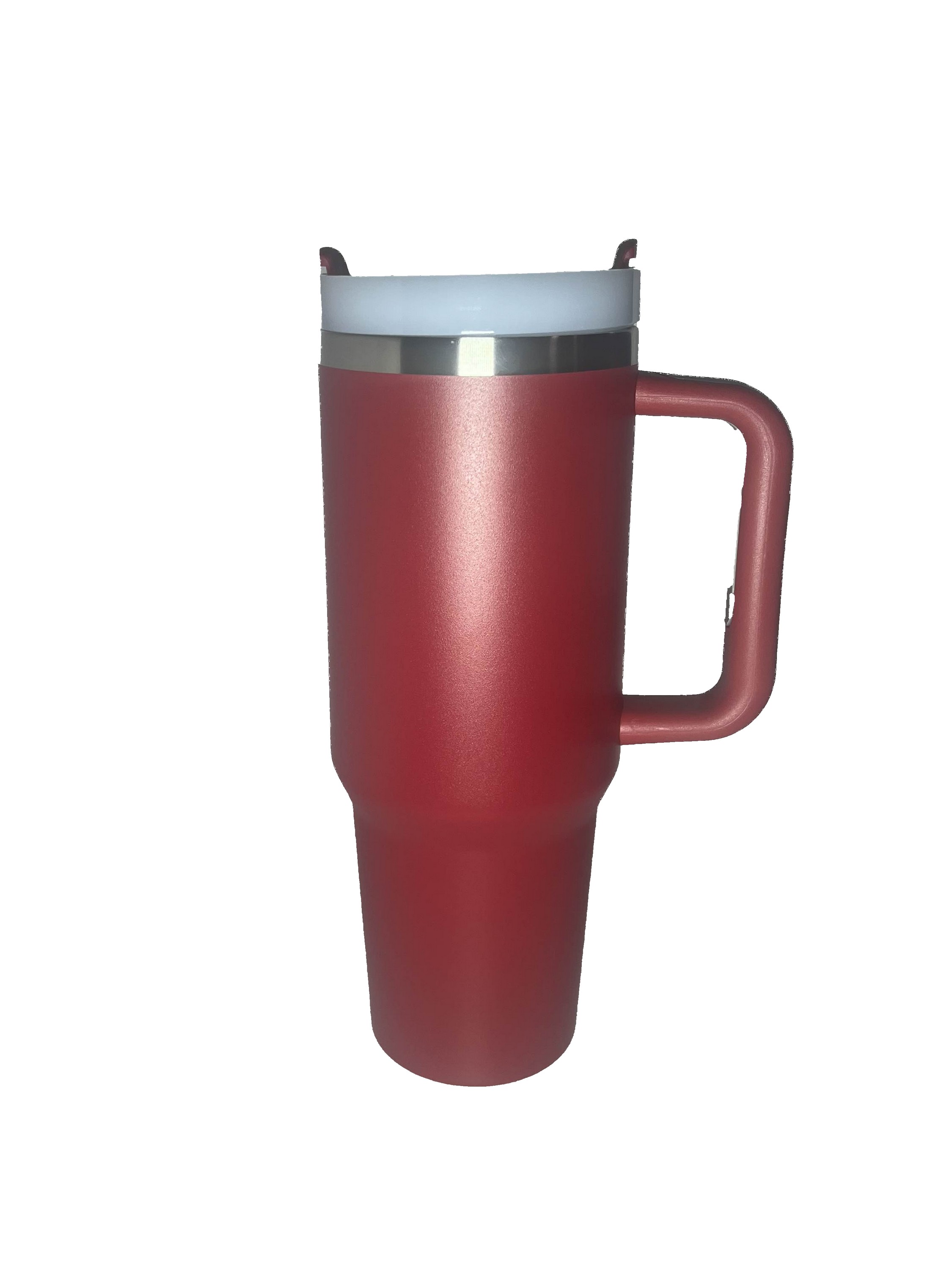 40 Oz. Vacuum Insulated Stainless Steel Tumbler w/Copper Lining, Lid, & Handle 1