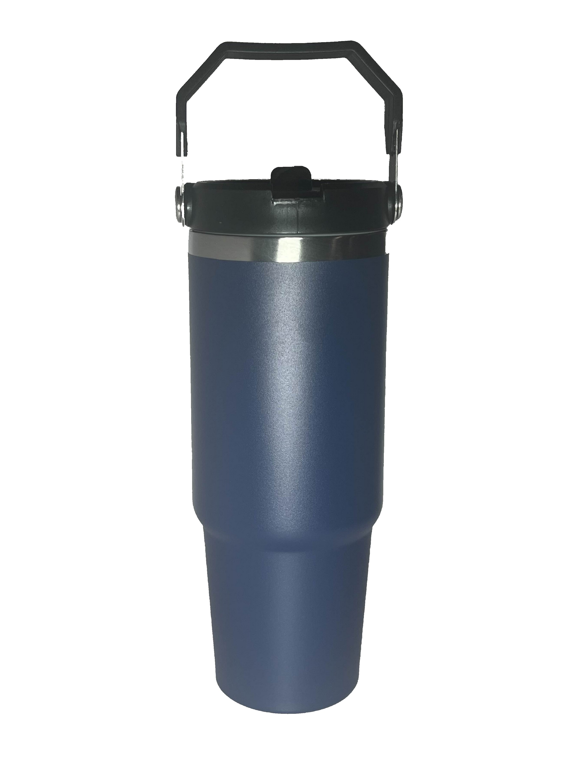 30 Oz. Vacuum Insulated Stainless Steel Tumbler w/Copper Lining & Straw Handle Lid 2