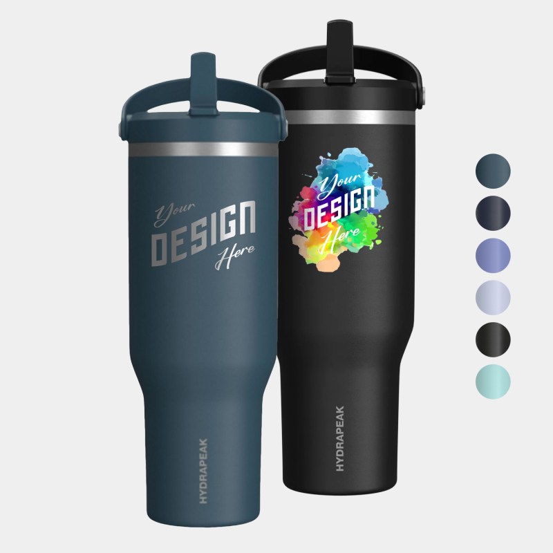 40 oz Hydrapeak® Stainless Steel Insulated Nomad Tumbler 1 40 oz Hydrapeak® Stainless Steel Insulated Nomad Tumbler 1