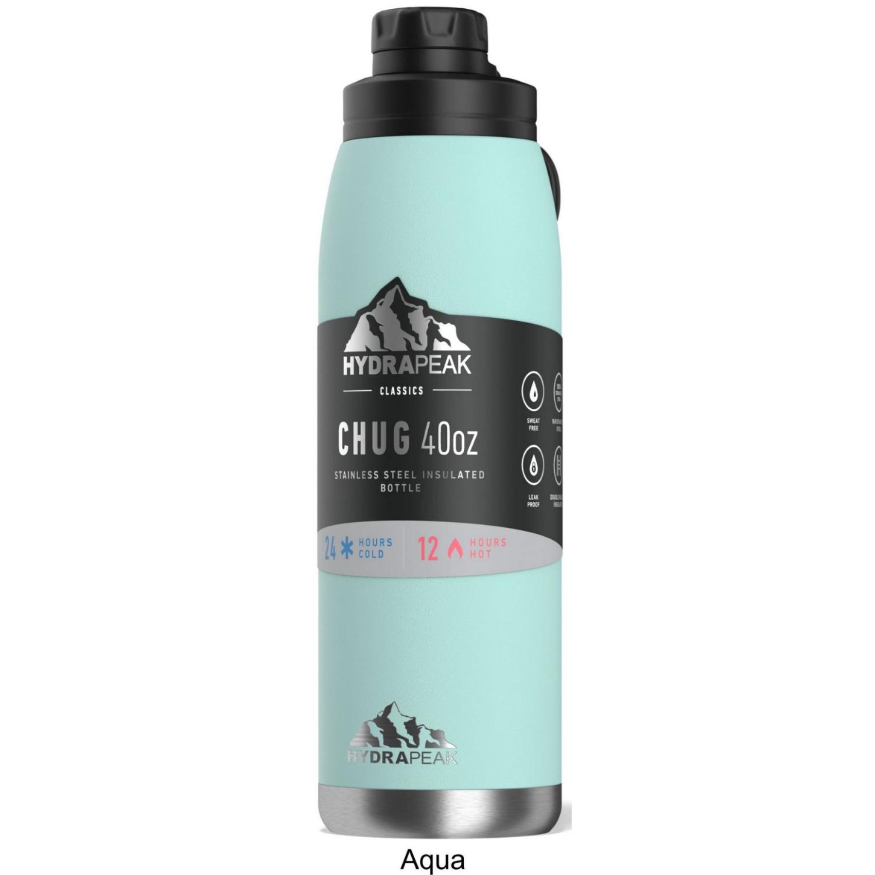40 oz Hydrapeak® Stainless Steel Insulated Water Bottle 1