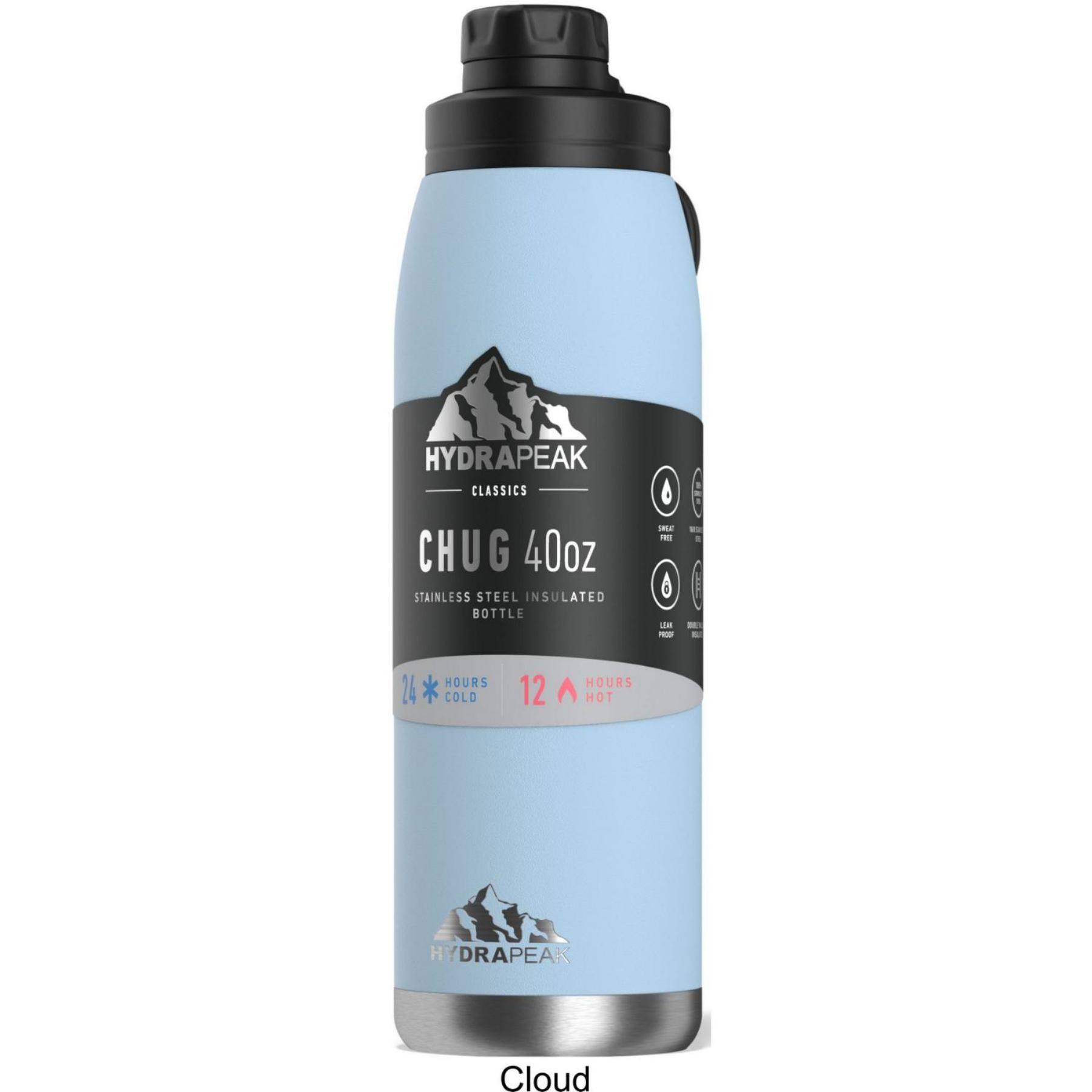 40 oz Hydrapeak® Stainless Steel Insulated Water Bottle 1