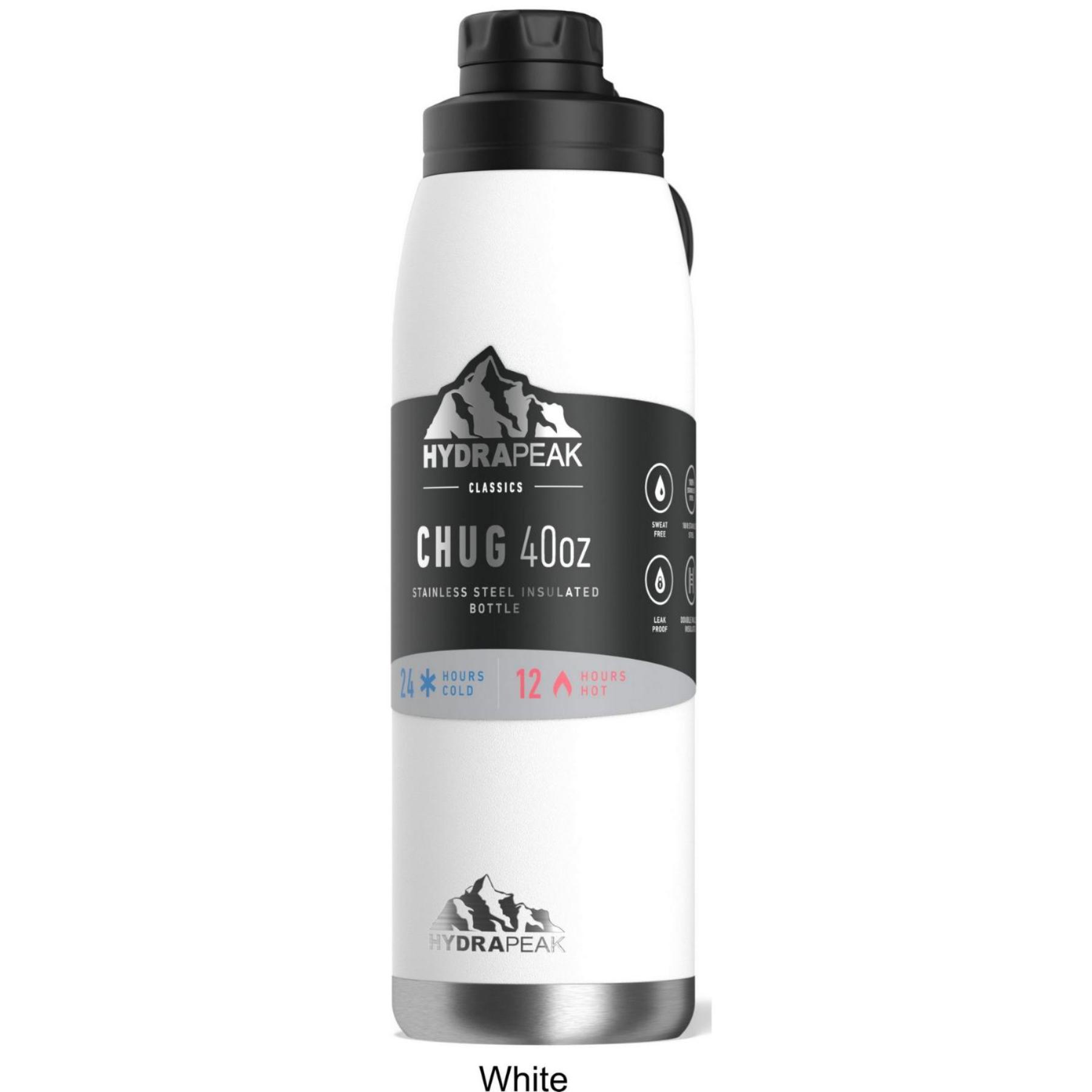 40 oz Hydrapeak® Stainless Steel Insulated Water Bottle 1