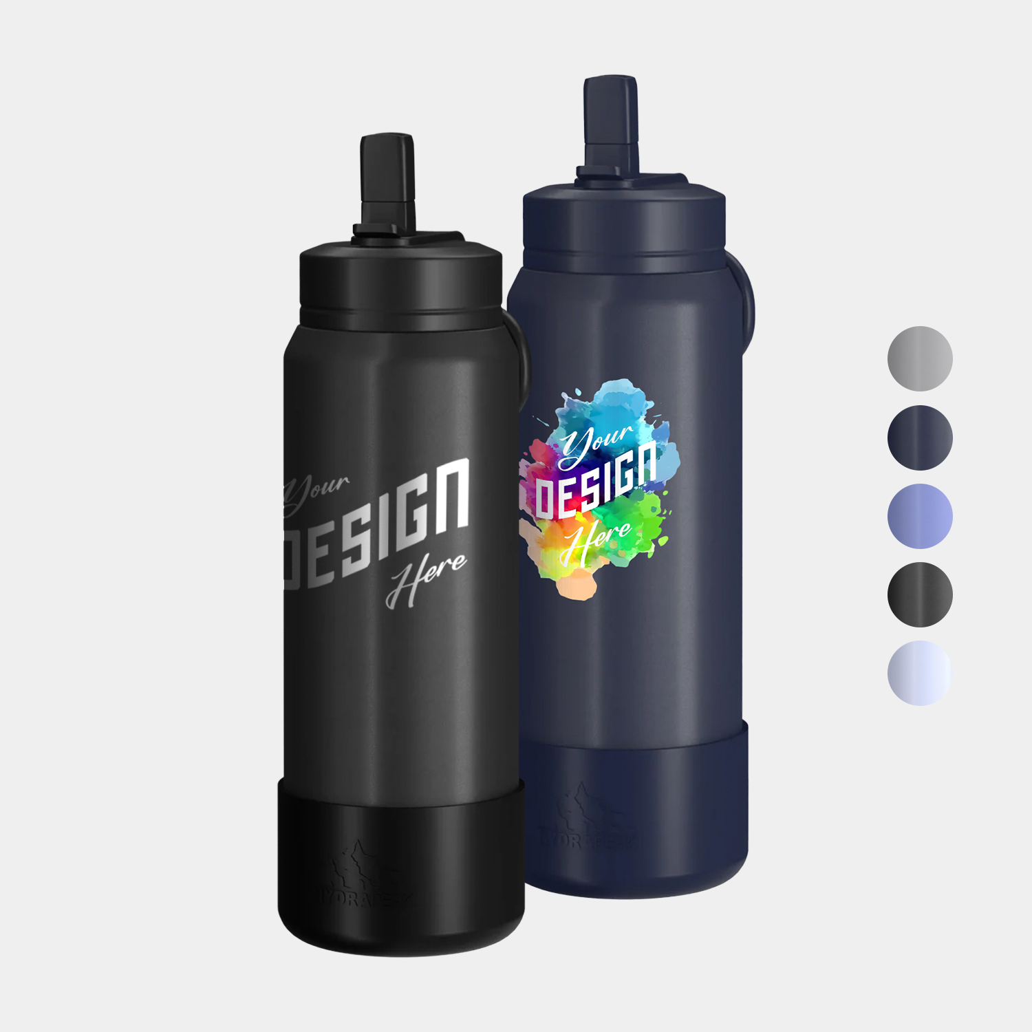 26 oz Hydrapeak® Stainless Steel Insulated Sport Straw Water Bottle 1
