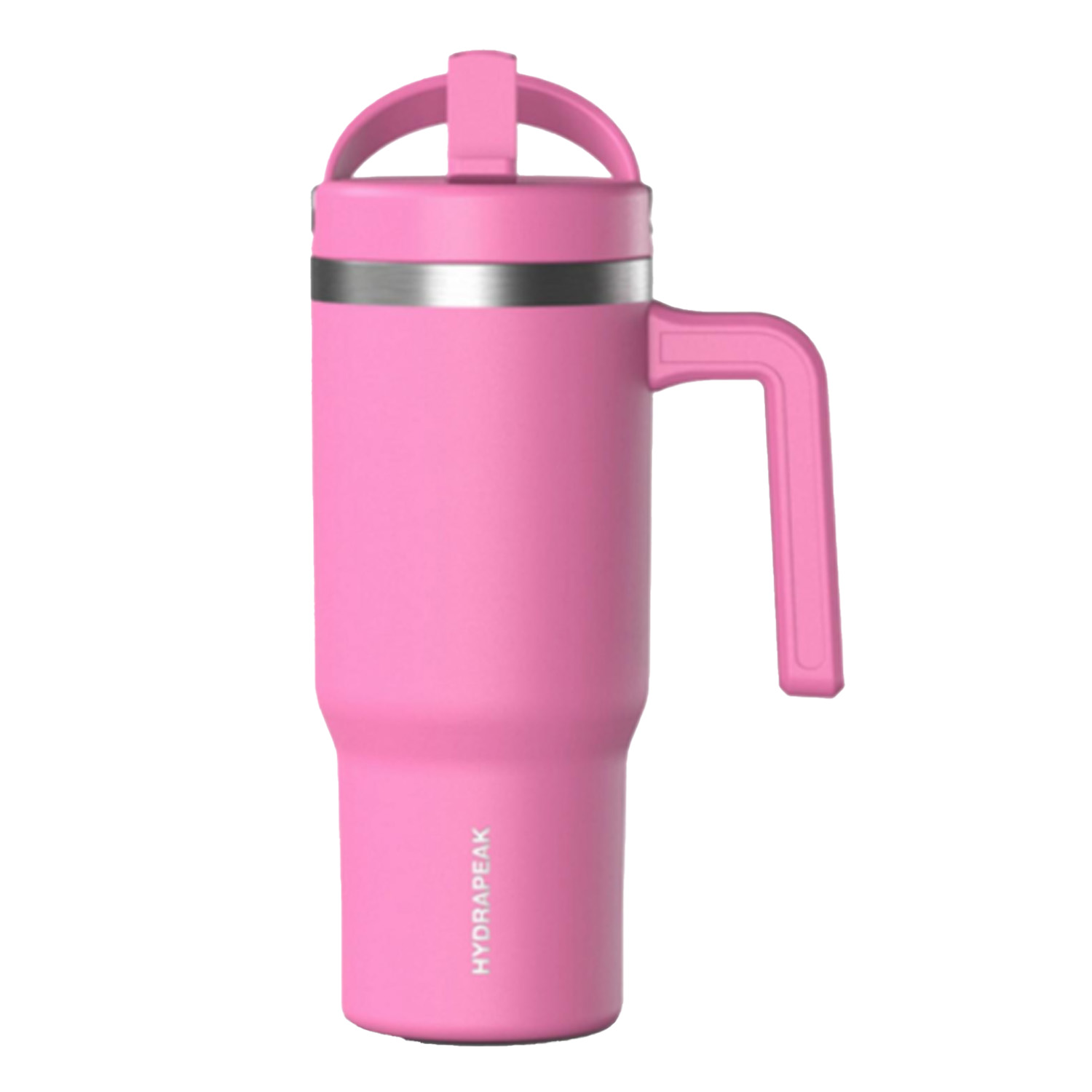 18 oz Hydrapeak® Stainless Steel Insulated Tumbler With Handle and Straw Lid 1