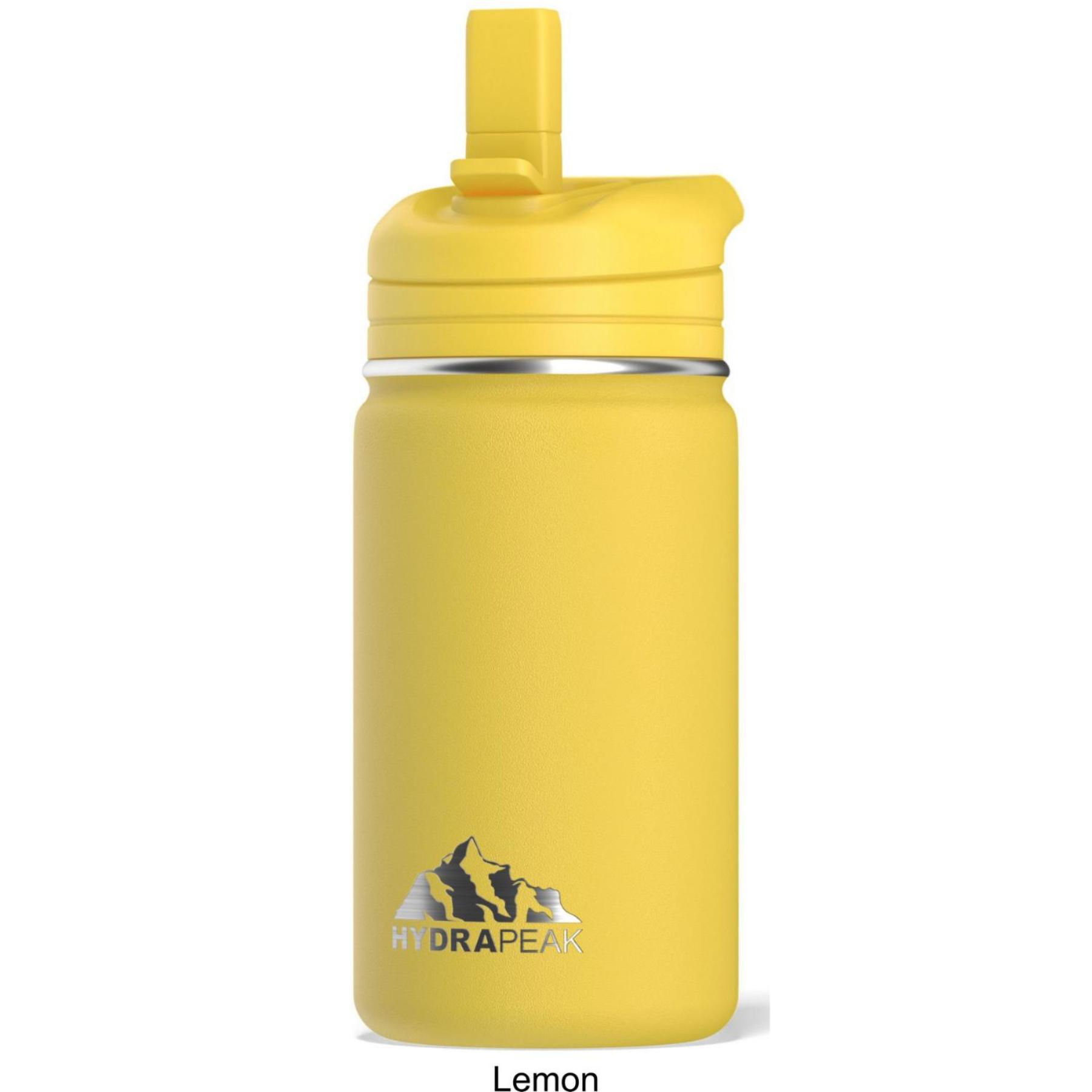 14 oz Hydrapeak® Stainless Steel Insulated Mini Water Bottle w/ Straw Lid 1
