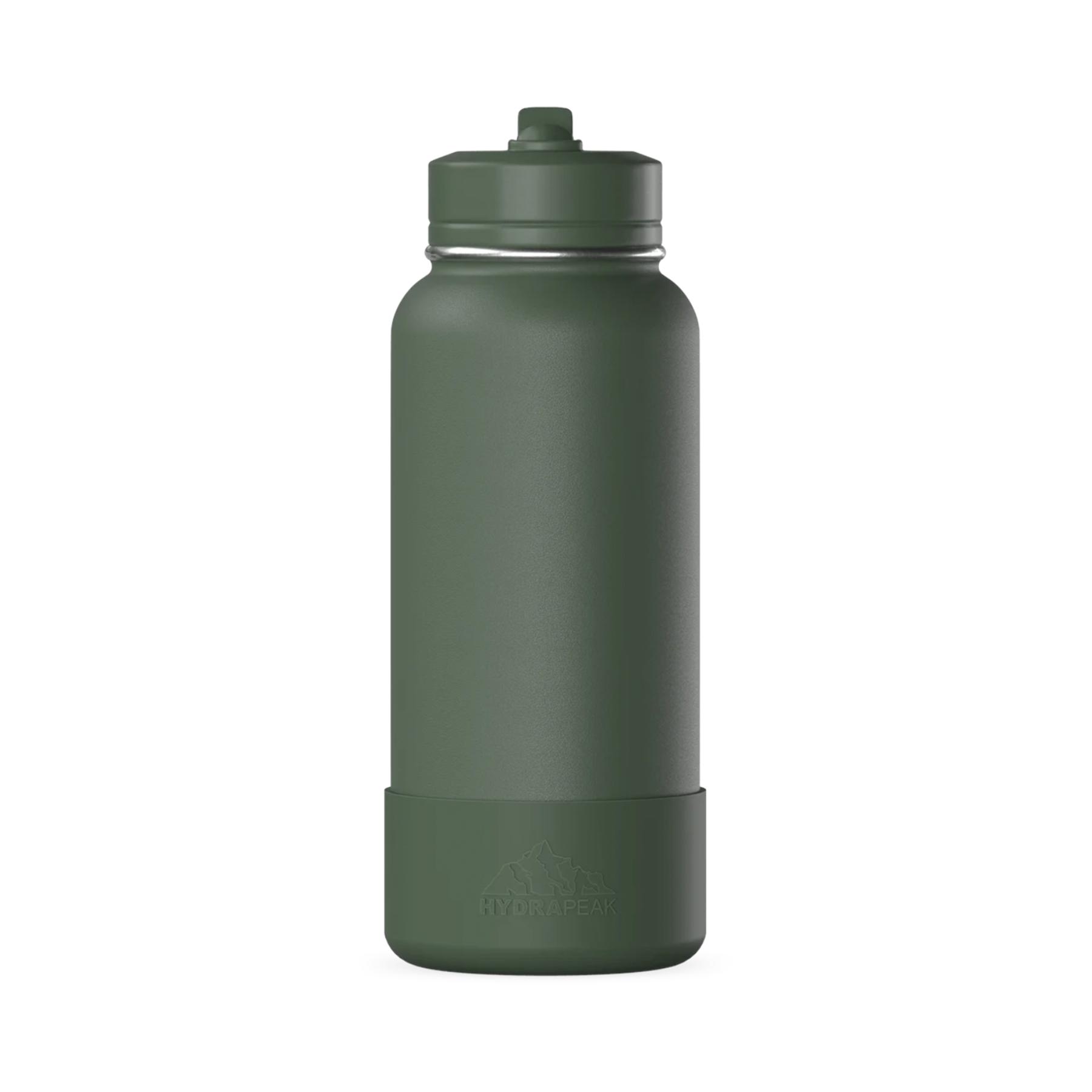 32 oz Hydrapeak® Stainless Steel Insulated Sport Water Bottle w/ Straw Lid 1