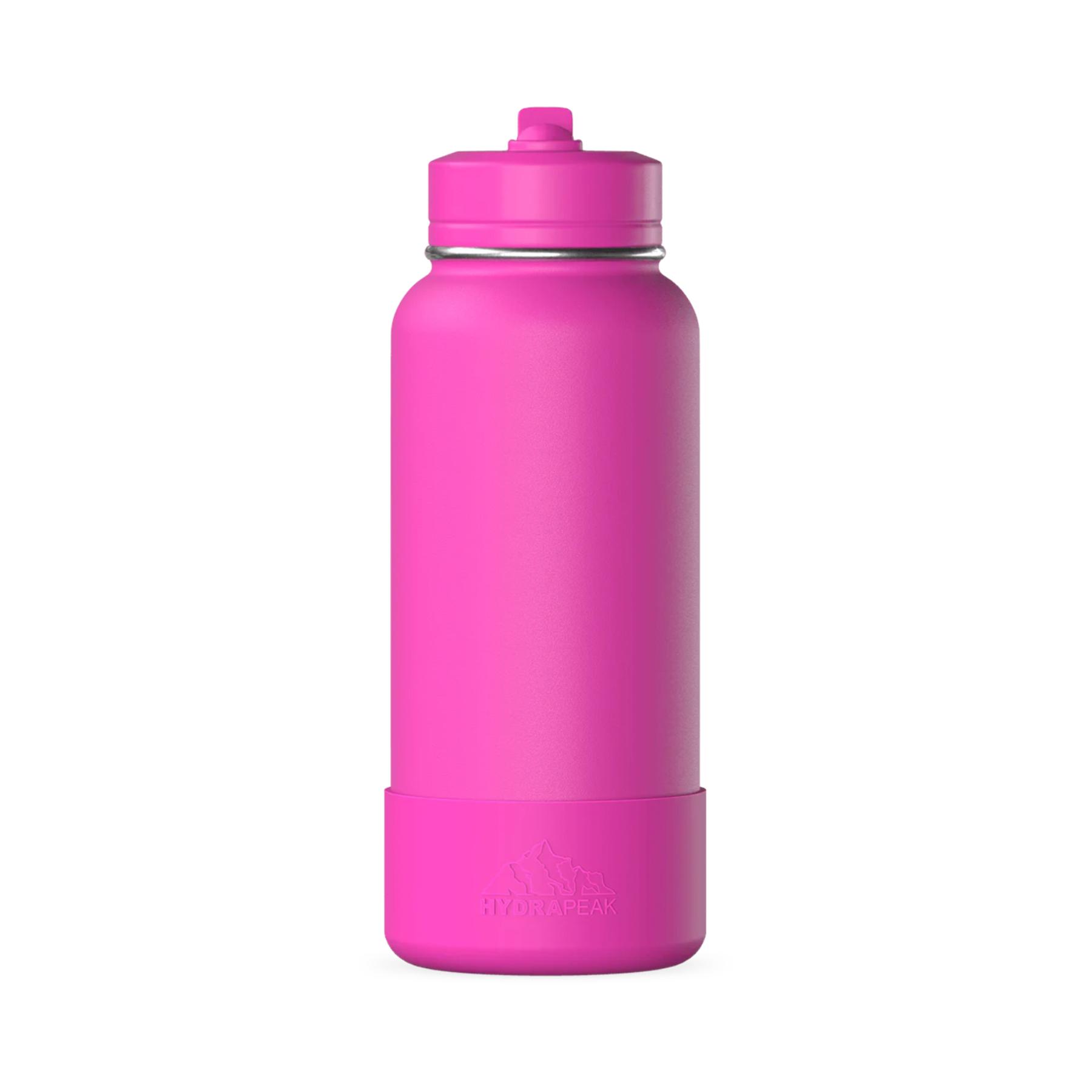 32 oz Hydrapeak® Stainless Steel Insulated Sport Water Bottle w/ Straw Lid 1